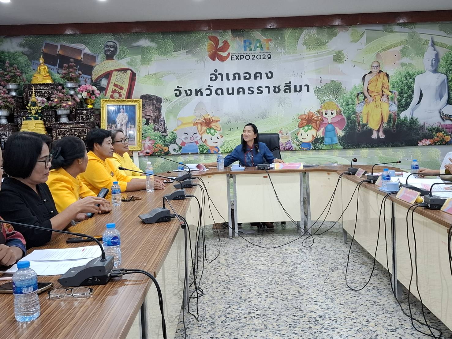 พช.ชุมพวง : ร่วมกิจกรรมคัดเลือกคนกองทุนพัฒนาบทบาทสตรีดีเด่นระดับจังหวัด ประจำปี 2569