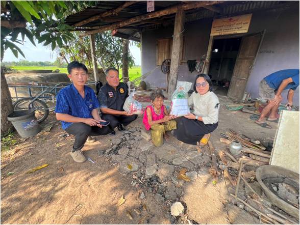 พช.ชุมพวง ลงพื้นที่ติดตามครัวเรือนตกเกณฑ์ จปฐ. และครัวเรือนเป้าหมาย TPMAP ขับเคลื่อนการพัฒนาคุณภาพชีวิตประชาชนอย่างยั่งยืน